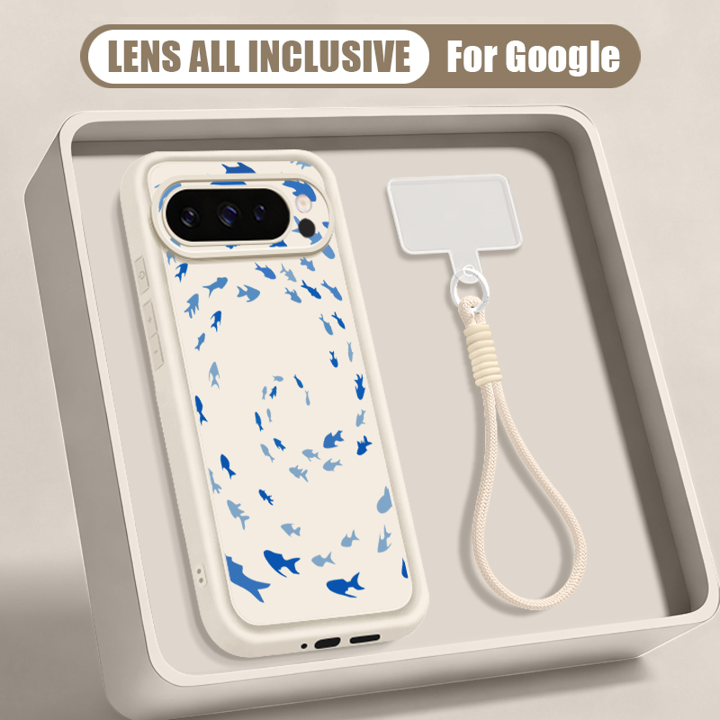 Humpback Whale Print Wrist Str - Google Pixel 8A review and price